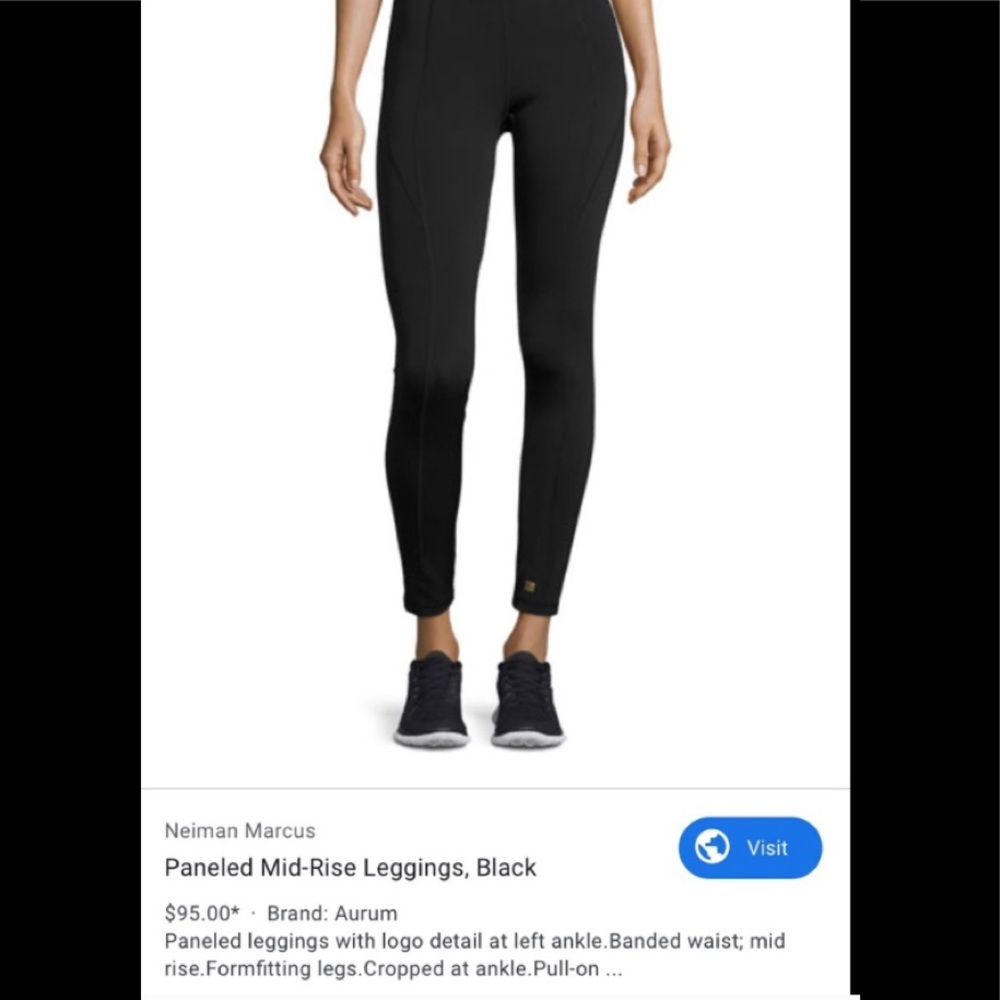 Aurum women’s leggings, small black